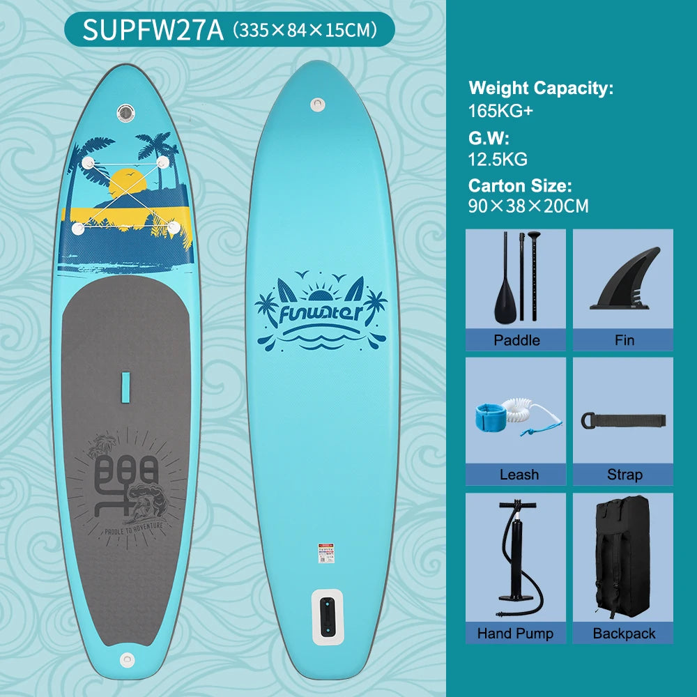 Planche de Paddle Gonflable avec Accessoires (335 / 350 / 385 cm) - Feath-R-Lite Koi Sup