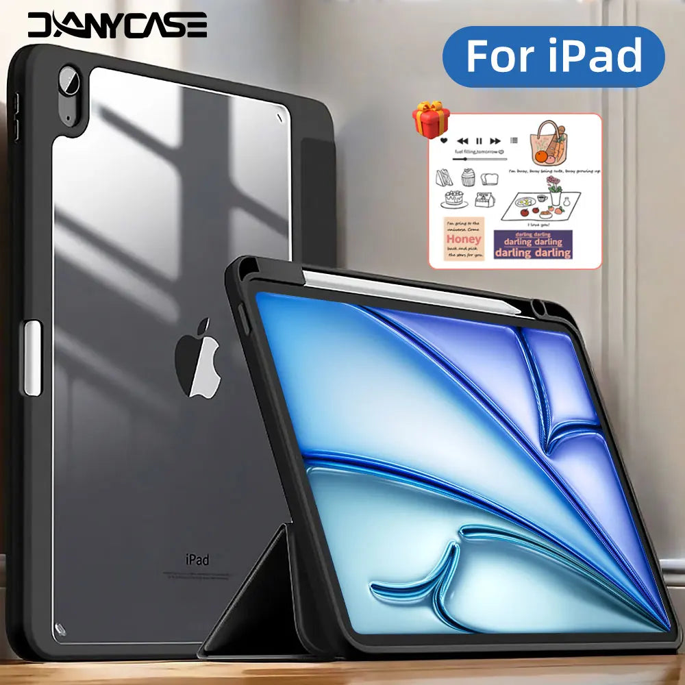 Étui de Protection iPad DANYCASE – Multi-modèles, Résistant aux chocs et chutes