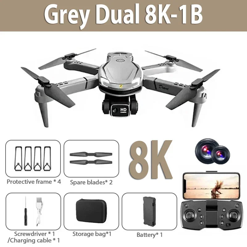 Drone V88 5G GPS HD photographie aérienne télécommande Drone HD double caméra quadrirotor UAV