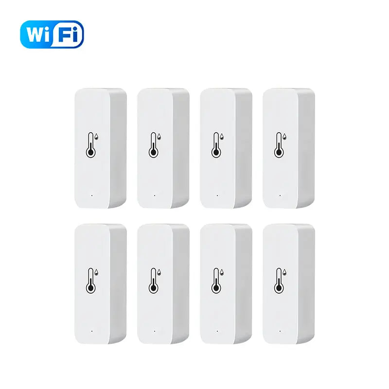 Tuya Wifi/Zigbee Temperature and Humidity Sensor Indoor Thermometer for Home Work with Alexa Google Home Assistant