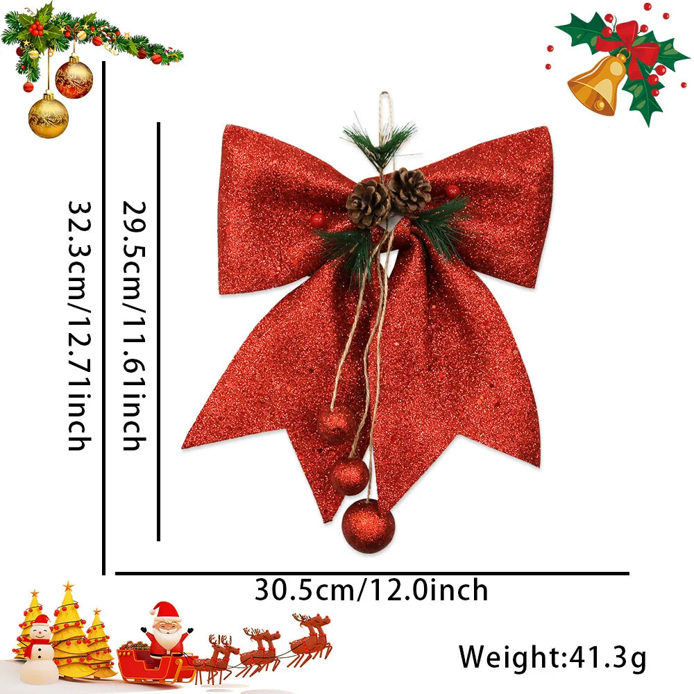 Décorations d'Arbre de Noël en Coton