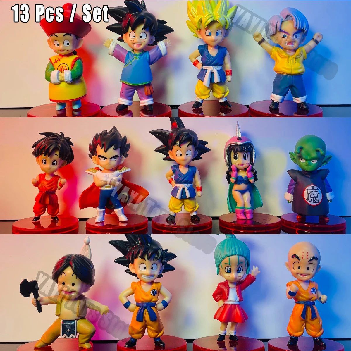 Anime Figur DBZ Super Saiyajin Son Goku Son Gohan Vegeta Broly Piccolo Majin Buu Action Figur Spielzeug Geschenk