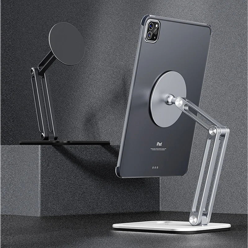 Support de tablette magnétique en métal pour IPad Pro, Xiaomi Samsung Huawei Apple, support de bureau de table, accessoires de tablette