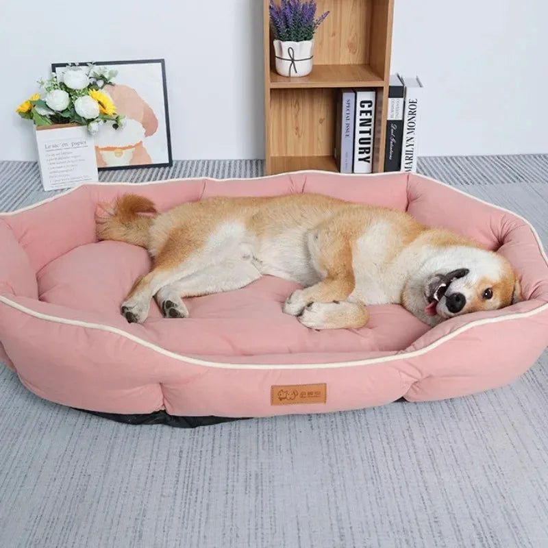 Lit, Canapé moelleux pour animaux de compagnie, lit pour chien, accessoires pour chiens, fournitures pour animaux de compagnie