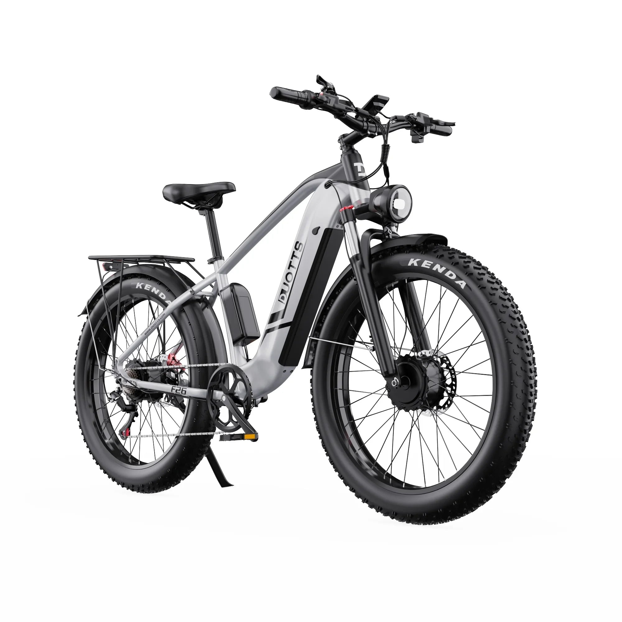 E-Bike für Erwachsene DUOTTS F26 – 2 Motoren 750W, 48V20AH Akku, vielseitig für Berg und Stadt, 26 Zoll