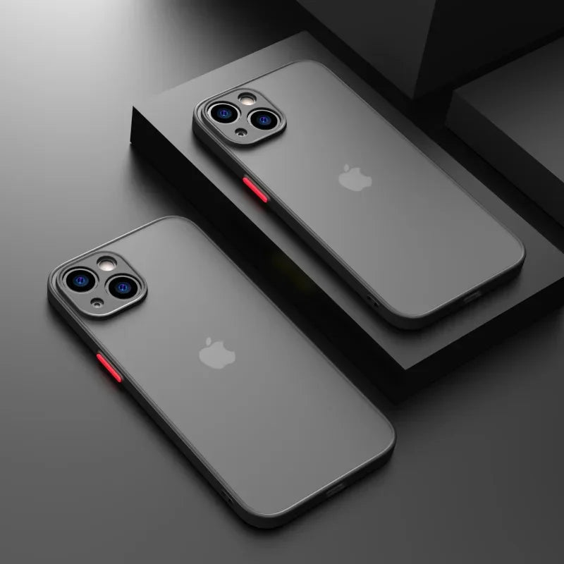 Coque antichoc silicone transparente KENNAGE – iPhone (modèles variés)