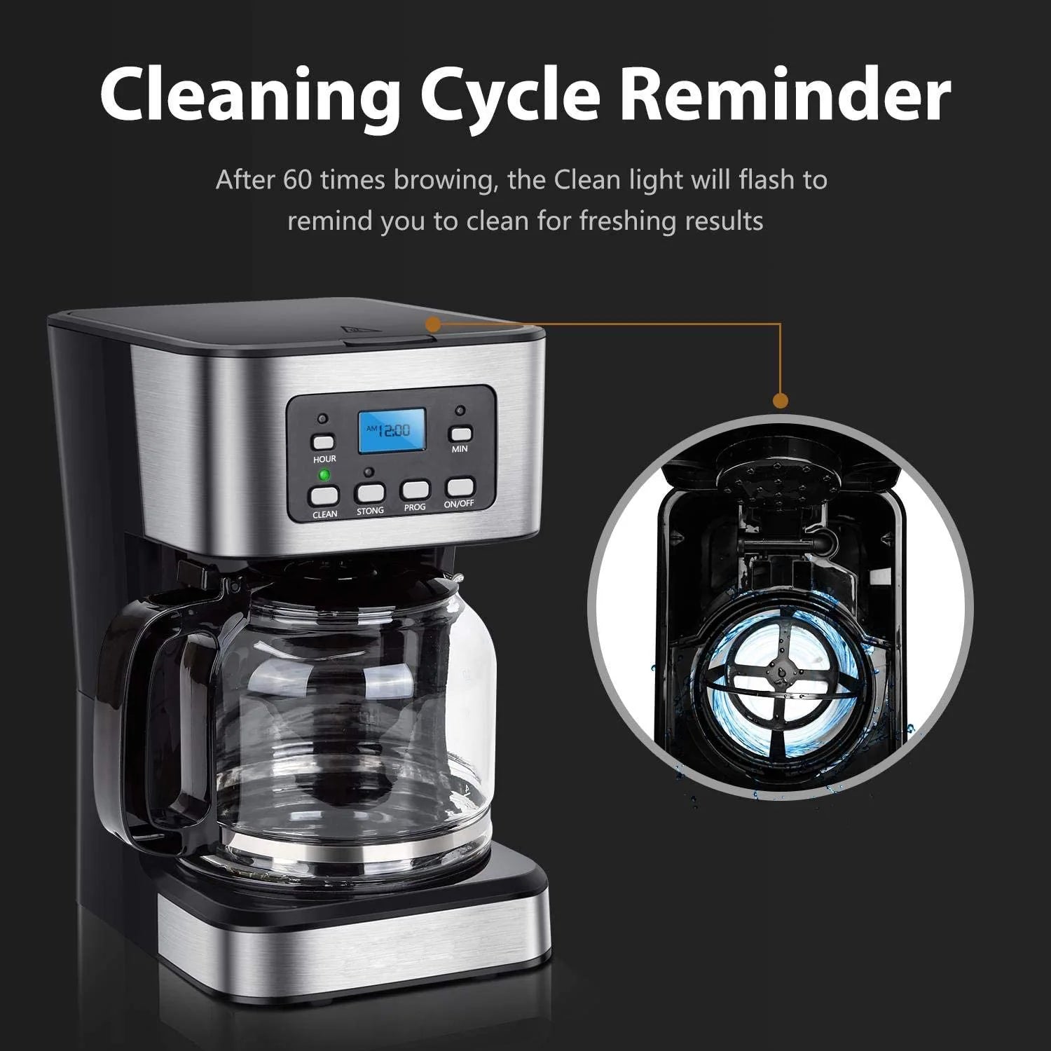Machine à café automatique goutte à goutte XEOLEO, bouilloire en verre, cafetière expresso américaine, Cafetière garde au chaud, 1,5 l, 73 Maker