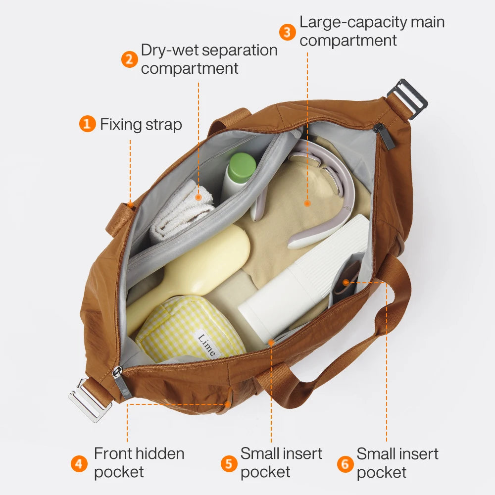 Sac de voyage Mixi M3020 – Grand sac pliable pour sport et voyage