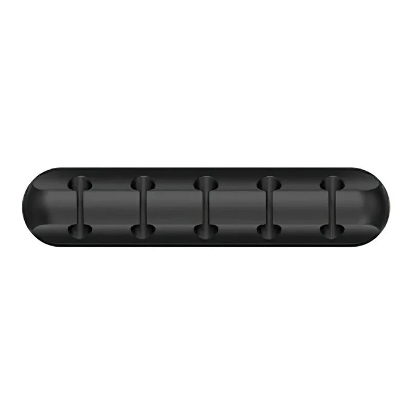 Organiseur de câbles USB en silicone, enrouleur de câbles, rangement de bureau, clips, support de câbles pour souris, casque, organisateur de fils