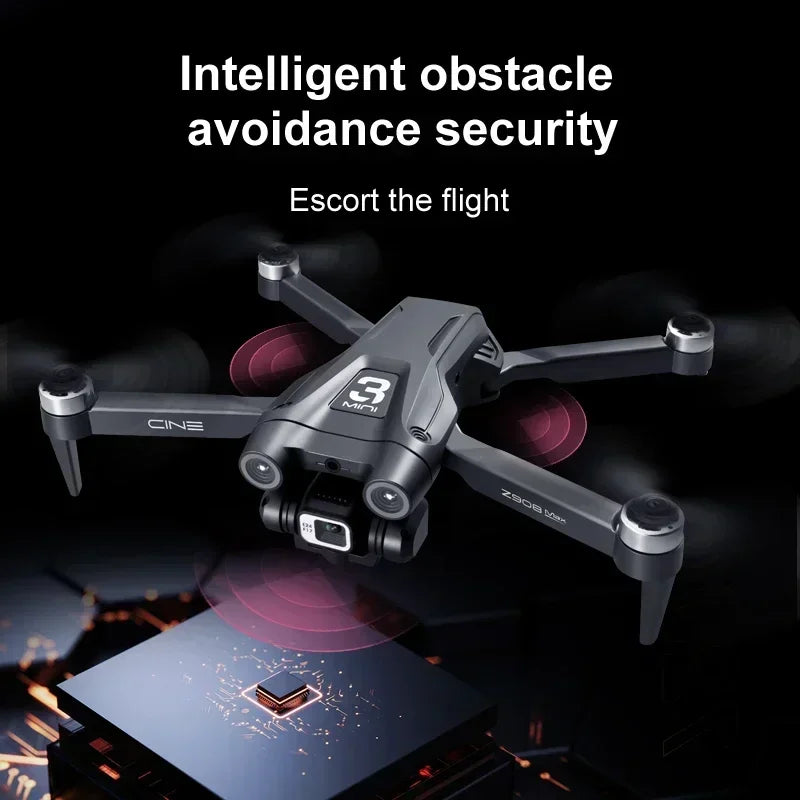 Drone professionnel Xiaomi Mijia Z908 Pro/MAX Mini avec WiFi, localisation du flux optique, évitement d'obstacles à 3 côtés, quadcopter