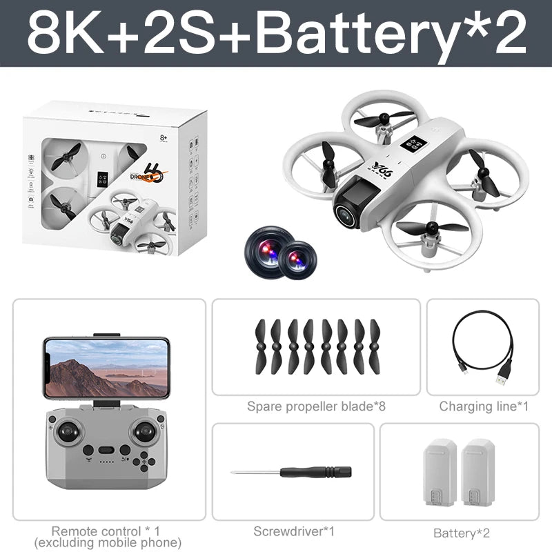 Mini Drone Pliable 8K HD XIAOMI MIJIA V66 – avec Évitement d’Obstacles et Caméra WiFi