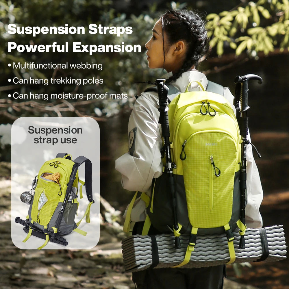 Sac à dos M5prosast – Étanche, grande capacité, randonnée et sports de plein air