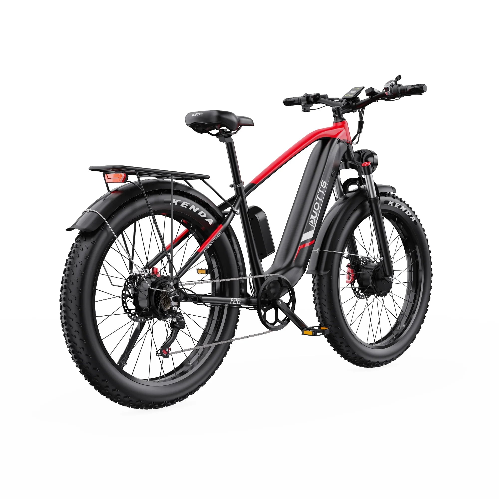 E-Bike für Erwachsene DUOTTS F26 – 2 Motoren 750W, 48V20AH Akku, vielseitig für Berg und Stadt, 26 Zoll