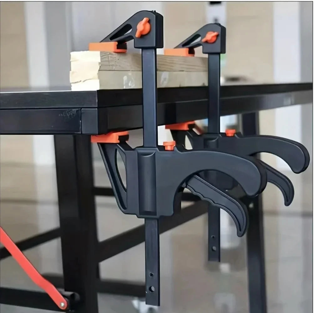 Pince de travail de calcul de type F, pince de travail de calcul rapide, dégagement à cliquet, portable, pratique, durable, outil à main de bricolage, 4"