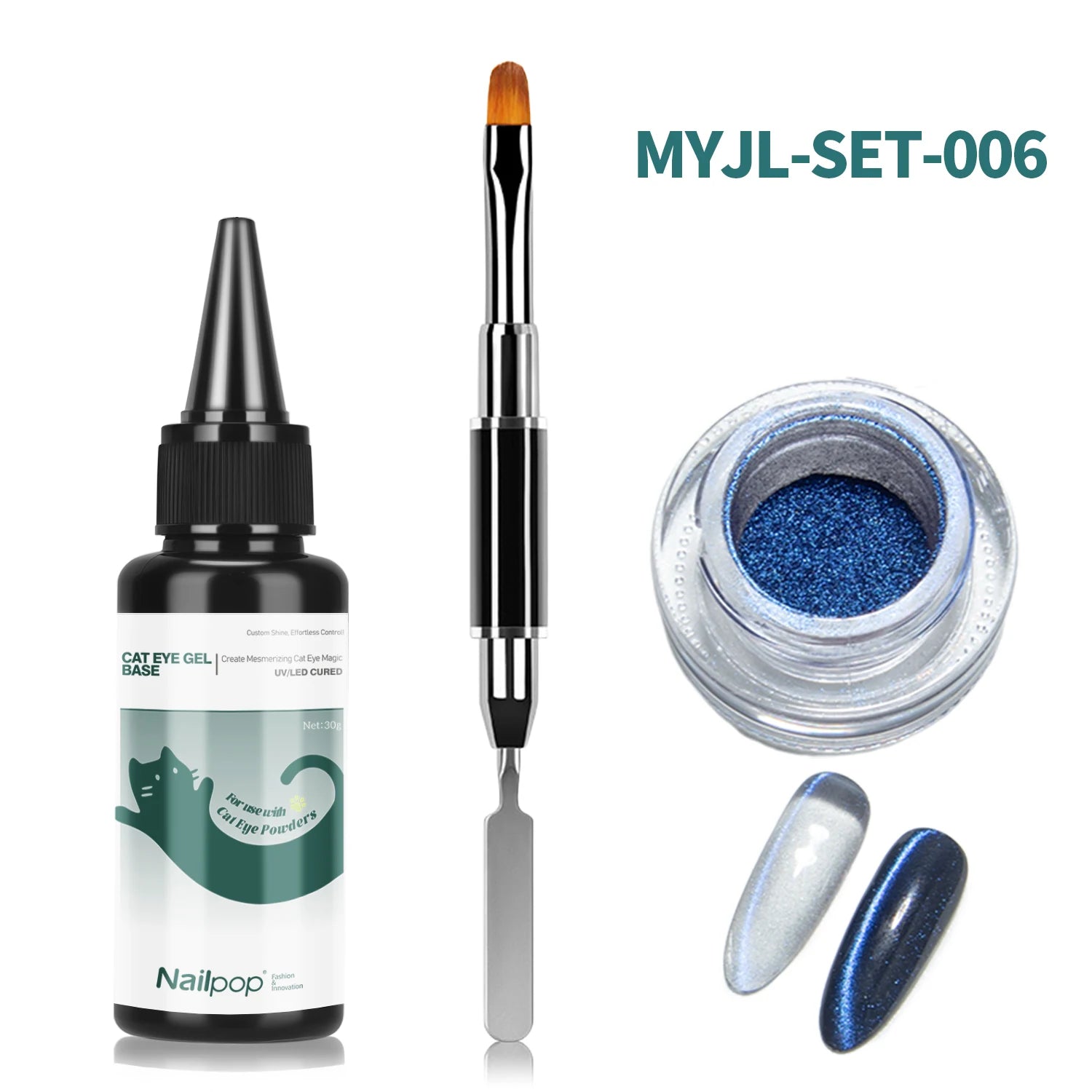 Gel Base Œil de Chat DIY, 30 ml