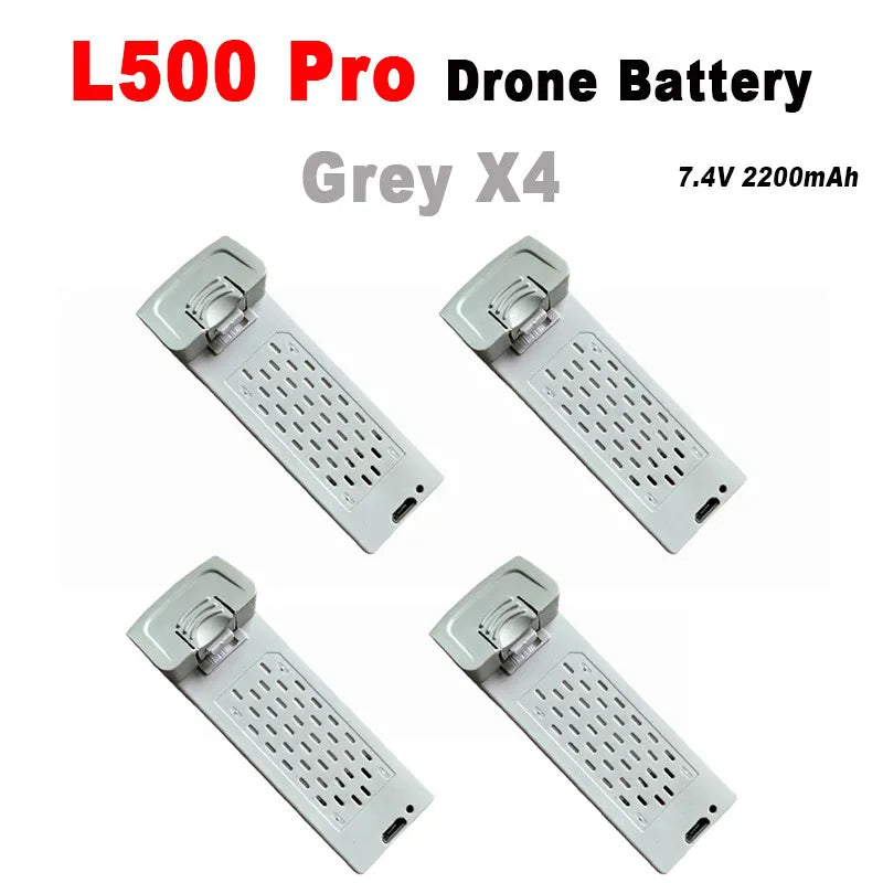 Batterie d'origine LYZRC L500 Pro 7.4V 2200mAh pour L500 Pro/Max 4K batterie de Drone professionnelle accessoires pièces