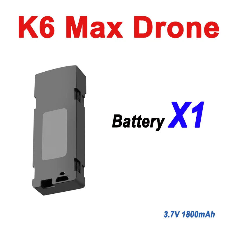 Batterie de rechange pour drone K6 Max – 3,7V 1800mAh