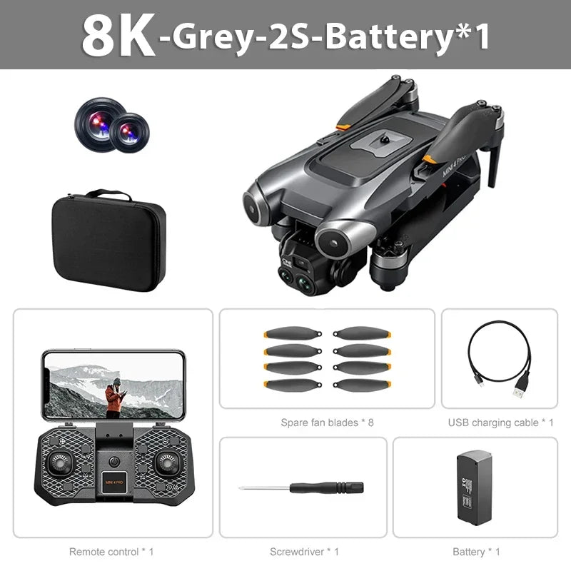 Drone Évitement d'Obstacles avec Caméra Omnidirectionnelle 8K – Xiaomi V600, Photographie Aérienne HD Professionnelle, Original et Nouveau