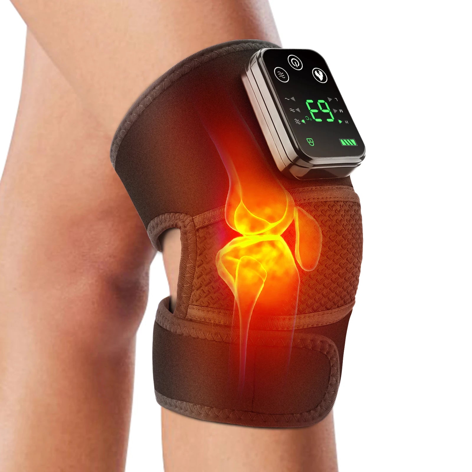 Appareil de massage pour genou, coude, épaule, genouillères, appareil de massage pour la circulation sanguine, soins de santé