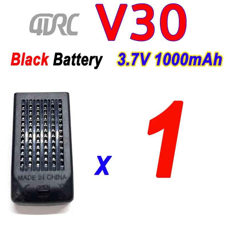 Batterie originale 4DRC V30 3.7V 1000mAh pour Mini Drone RC