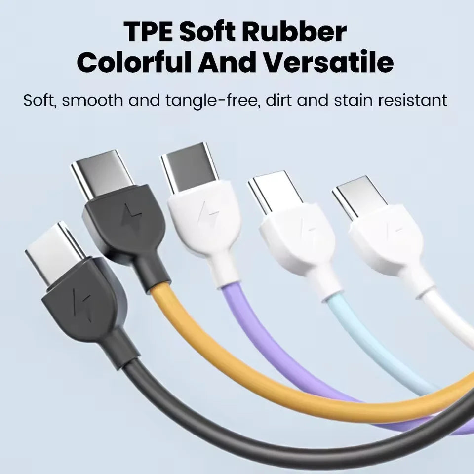 Câble court universel de charge rapide 60W, lanière portable porte-clés, double Type-C pour iPhone 15 / 16, Samsung, Xiaomi, Wrod