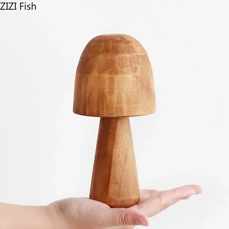 Sculpture en bois massif, décoration de bureau de salon, statue d'œuvres d'art, artisanat de chambre, ornements modernes