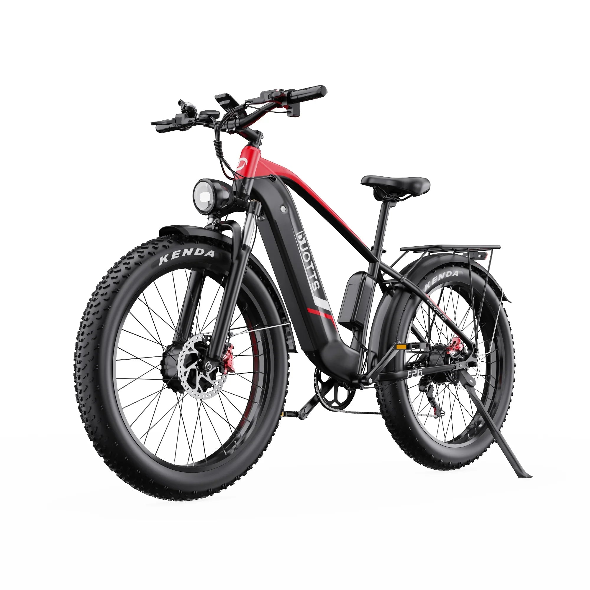 E-Bike für Erwachsene DUOTTS F26 – 2 Motoren 750W, 48V20AH Akku, vielseitig für Berg und Stadt, 26 Zoll