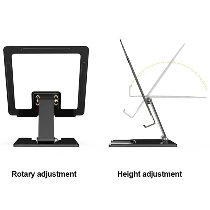 Support de tablette Portable universel tout en métal pour Support iPad Support de tablette Support de bureau réglable Support de tablette Flexible