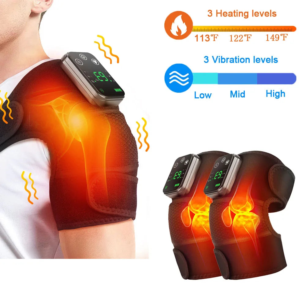 Appareil de massage pour genou, coude, épaule, genouillères, appareil de massage pour la circulation sanguine, soins de santé