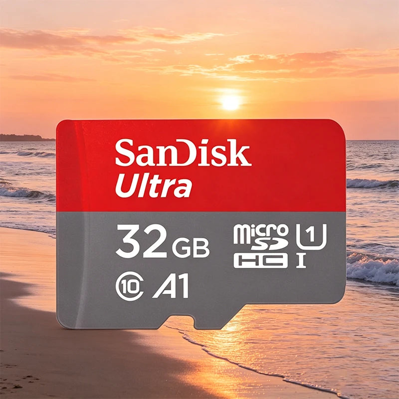 Carte mémoire MicroSD Ultra Haute Vitesse – 32Go à 256Go