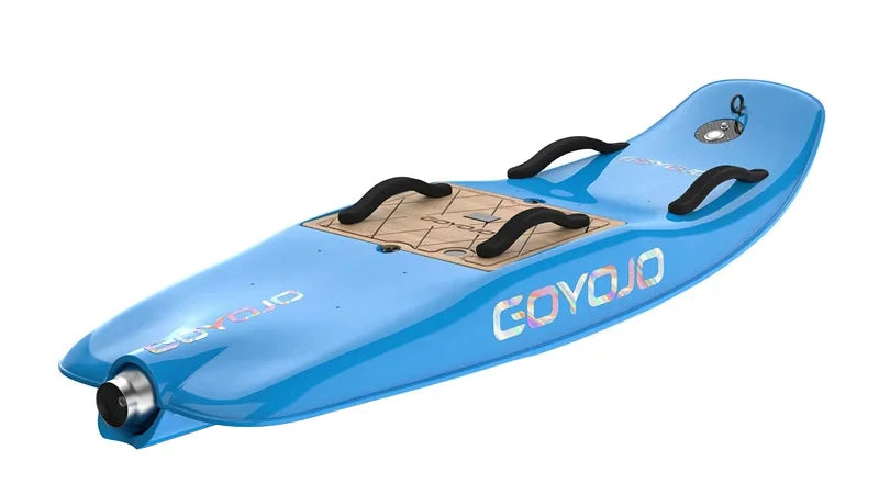 Planche de surf électrique GOYOJO nouvellement améliorée Sports de plein air en bord de mer Surf aquatique 12 kW 50-80 min