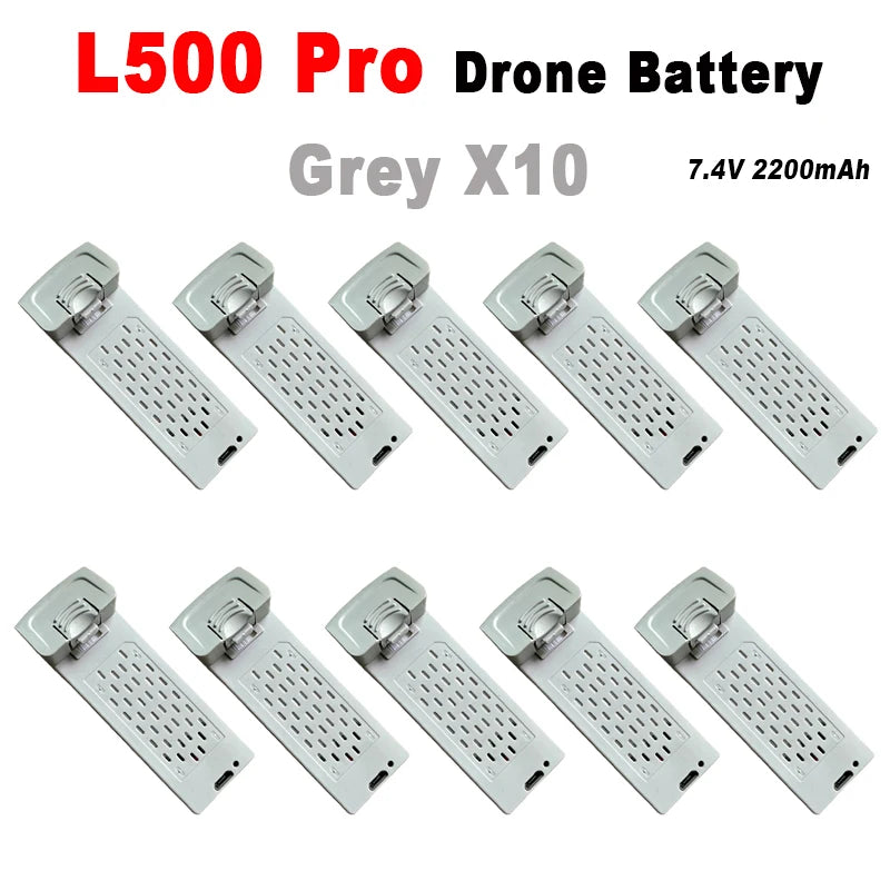Batterie d'origine LYZRC L500 Pro 7.4V 2200mAh pour L500 Pro/Max 4K batterie de Drone professionnelle accessoires pièces