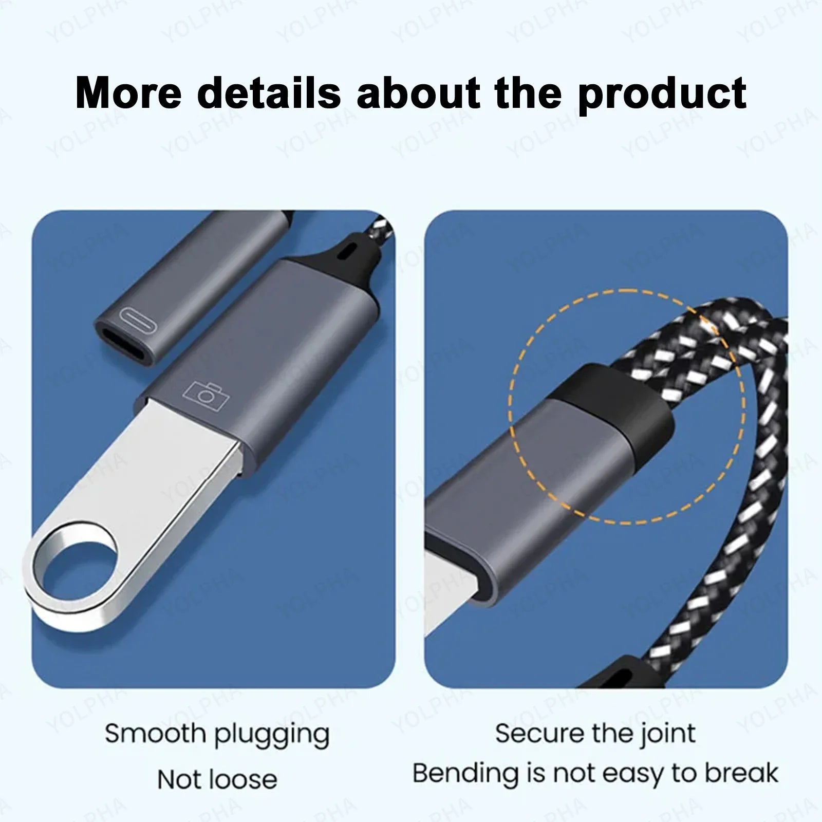 Câble adaptateur de téléphone USB C OTG 2 en 1, type C vers USB A, avec port de charge PD, pour Samsung, Huawei, Xiaomi, téléphone, ordinateur portable, tablette