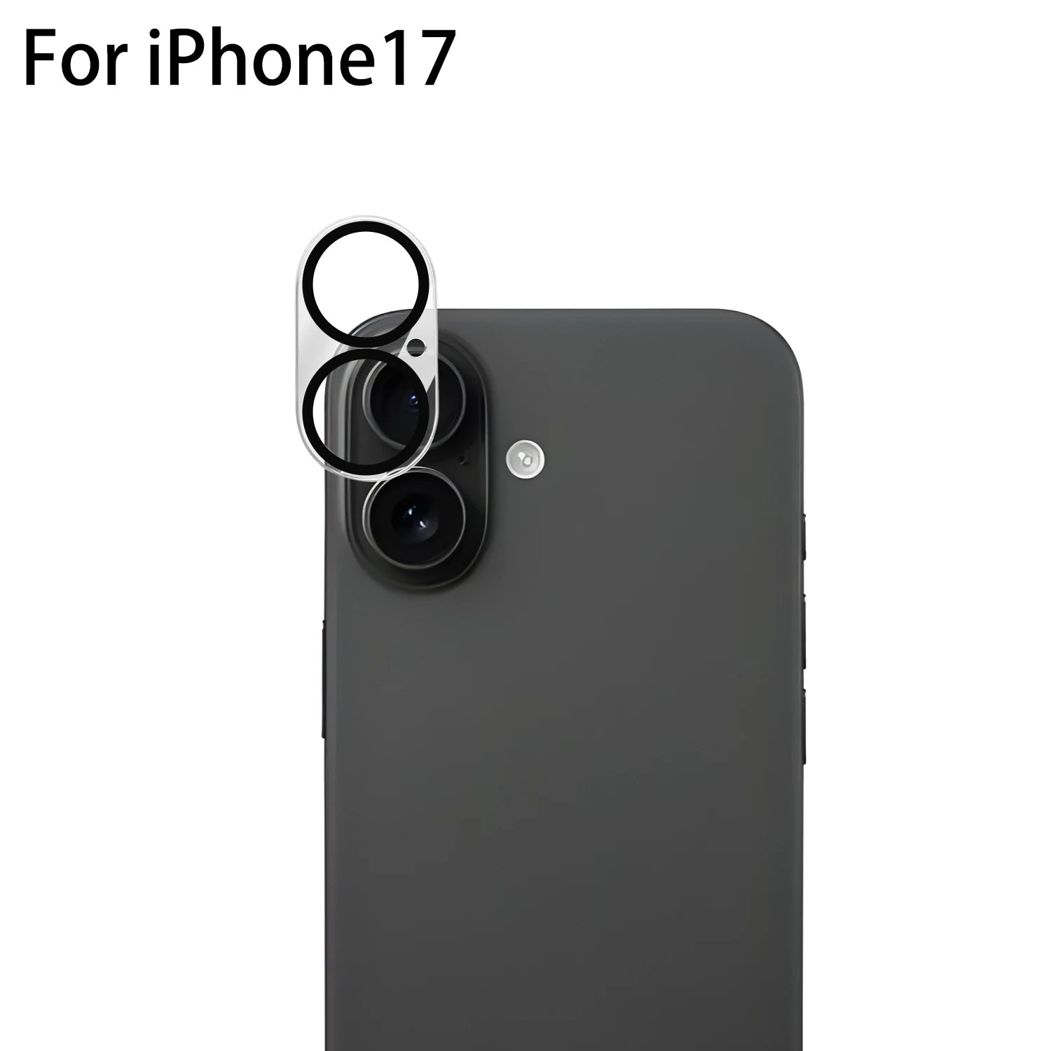 Protecteur d’objectif de caméra HD 9H pour iPhone 17 / 17 Air / 17 Pro Max