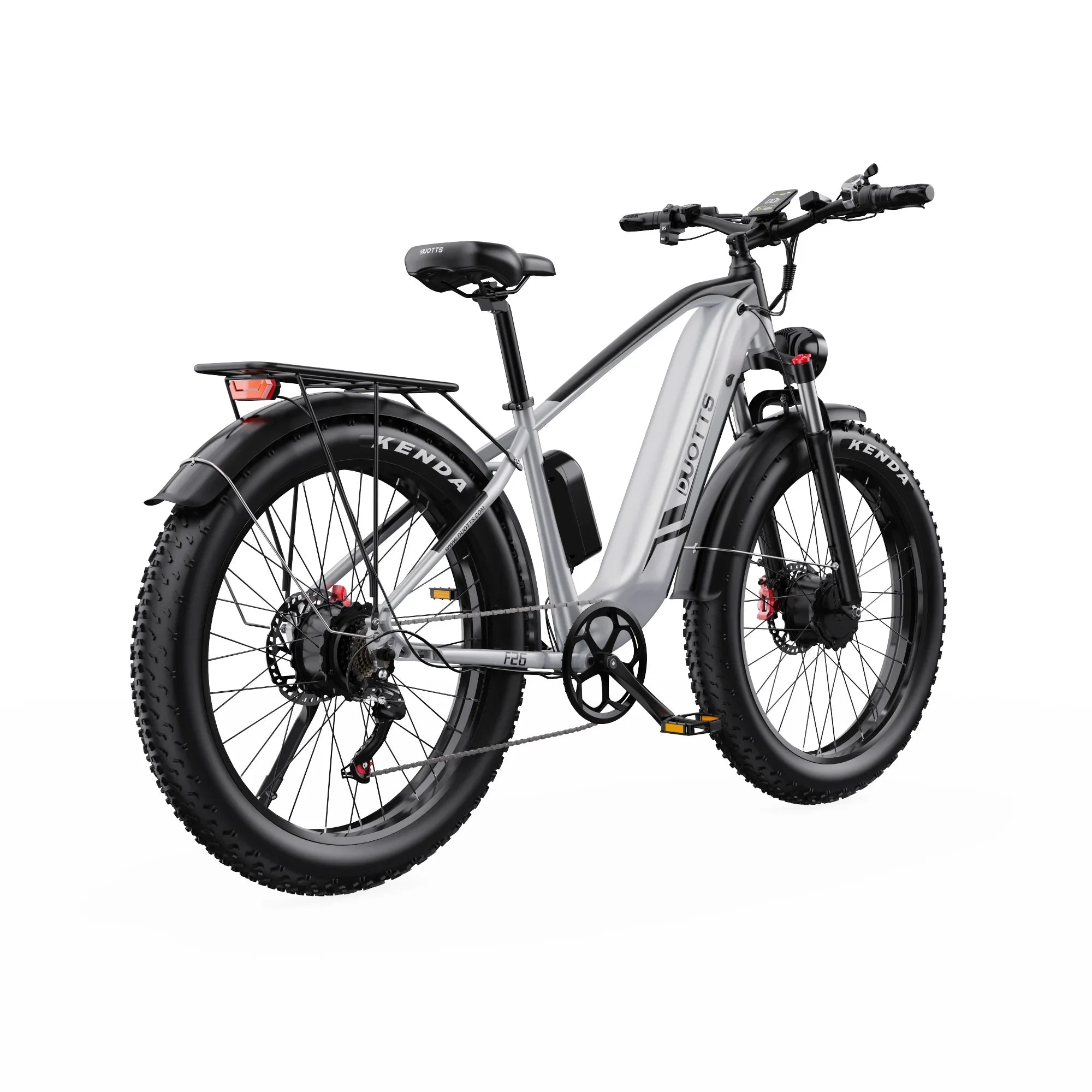 E-Bike für Erwachsene DUOTTS F26 – 2 Motoren 750W, 48V20AH Akku, vielseitig für Berg und Stadt, 26 Zoll
