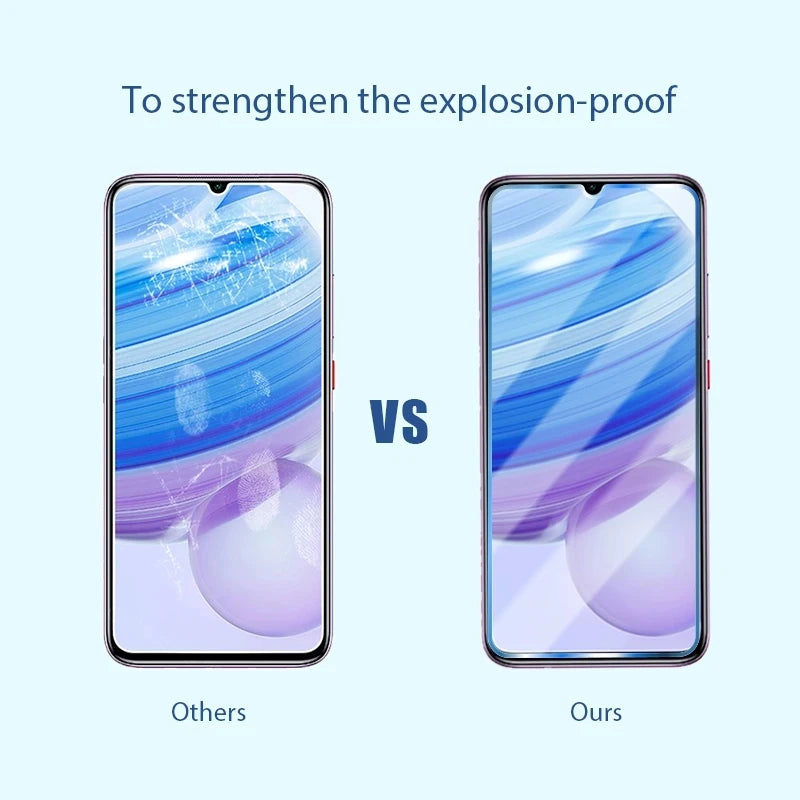 Écran de protection en verre pour Xiaomi, Redmi Note 7, 12, 11s, Mi 9, 11i, 11 Lite, 5G, 12T, 10T, 11T, écouteurs F3, Bery X5, F5, 10 Pro SE, 3 pièces