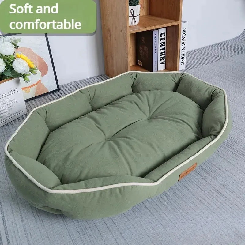 Lit, Canapé moelleux pour animaux de compagnie, lit pour chien, accessoires pour chiens, fournitures pour animaux de compagnie