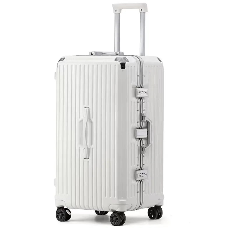 Valise large poignée pour voyage SUSHIMU – hommes et femmes, bagage à main, PC + ABS, 24, 26, 28 et 30 pouces