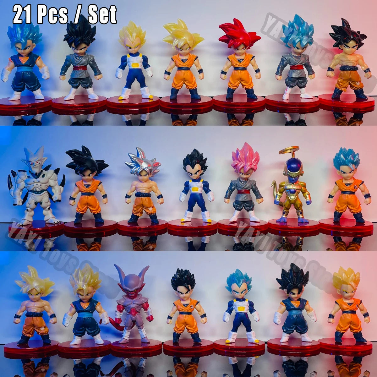 Anime Figur DBZ Super Saiyajin Son Goku Son Gohan Vegeta Broly Piccolo Majin Buu Action Figur Spielzeug Geschenk