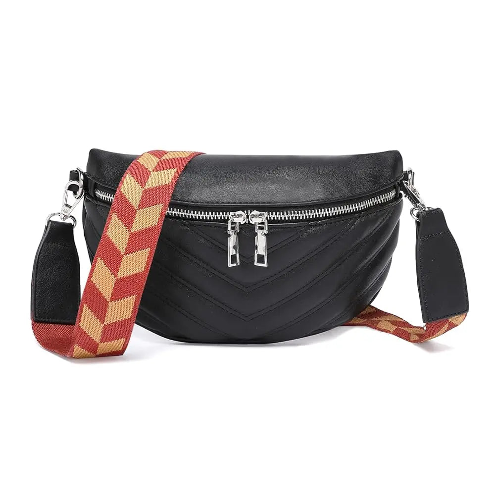 Sac banane et sac à bandoulière femme Miss Lulu, compact et élégant