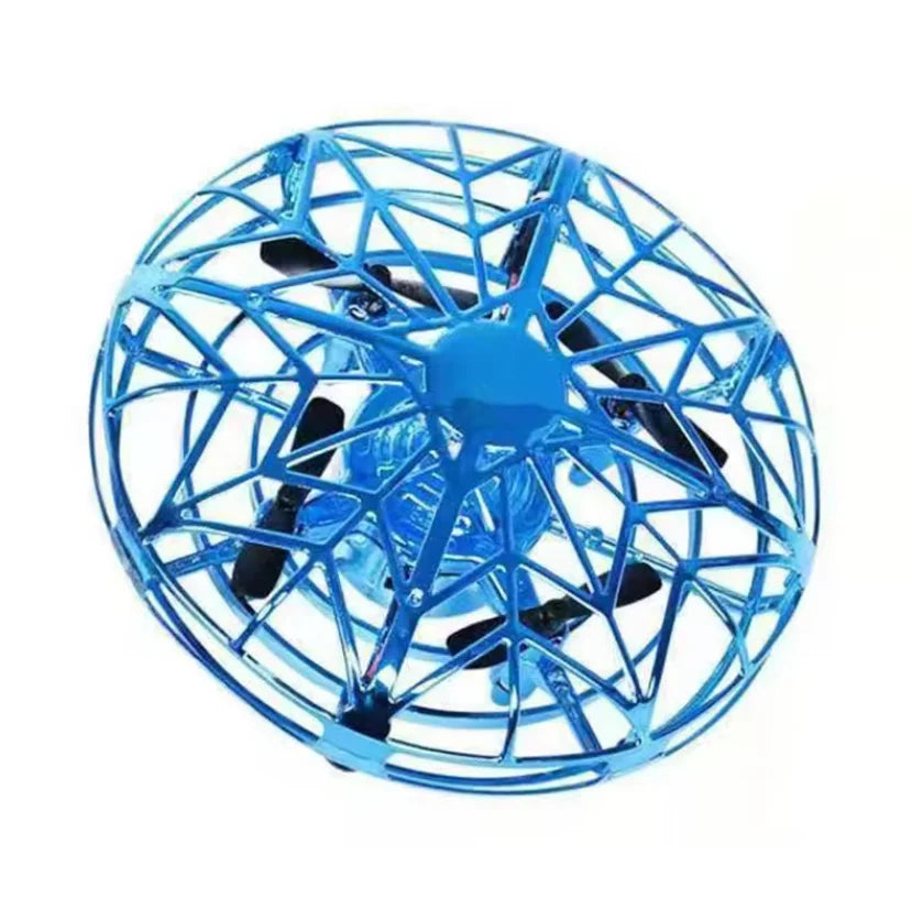 Drone Jouet Électrique pour Enfants – Hélicoptère et OVNI Volant à Induction, Contrôle Main et Détection d’Obstacle