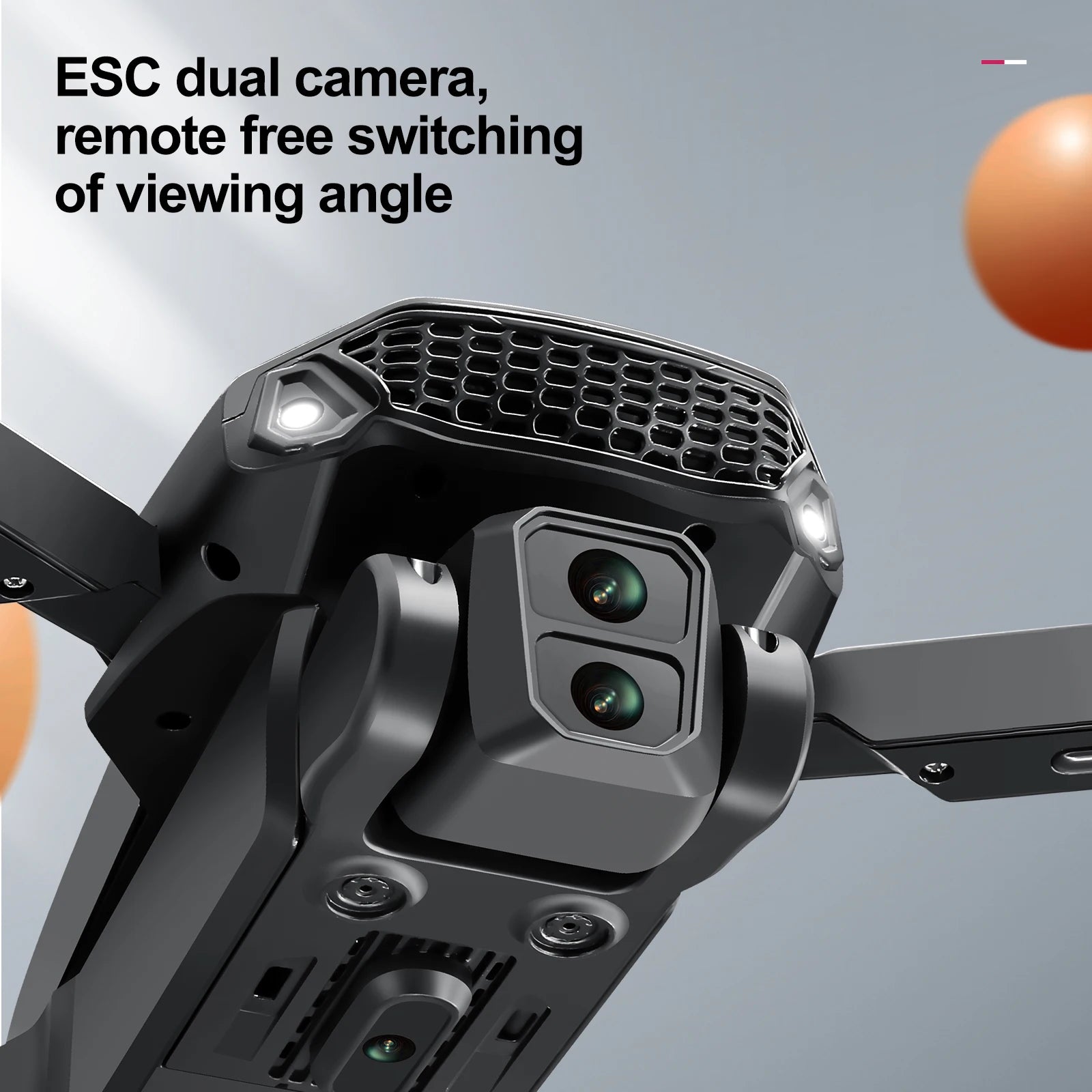 Drone E88GT 2025 – Quadrirotor Pliable 6K HD avec Écran 4,3"