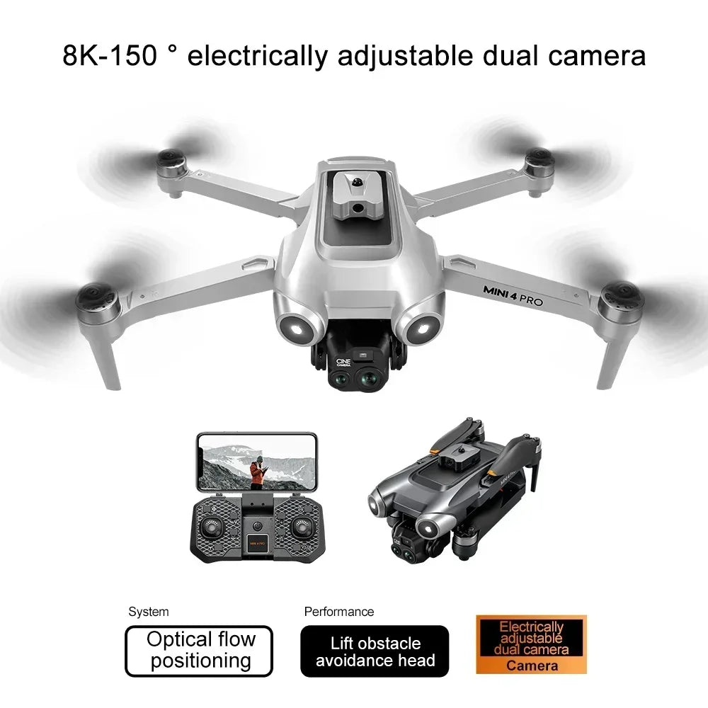 Drone Évitement d'Obstacles avec Caméra Omnidirectionnelle 8K – Xiaomi V600, Photographie Aérienne HD Professionnelle, Original et Nouveau