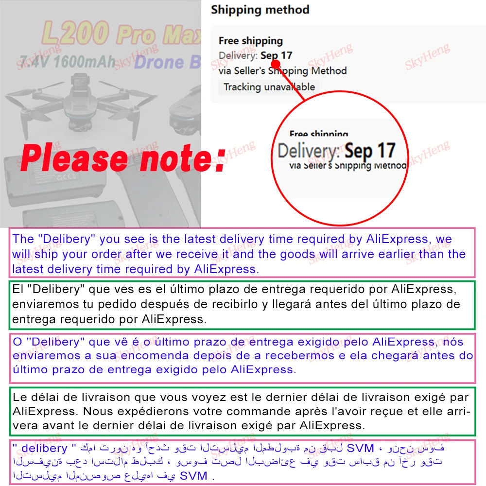 Z908 Pro batterie d'origine 3.7V 2000MAh pour Z908 PRO Drone batterie Z908 hélices Drone quadrirotor accessoire de remplacement