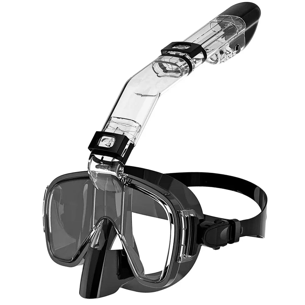 Masque de plongée sous-marine, Snorkeling, masques respiratoires Anti-buée, respiration sûre pour adulte
