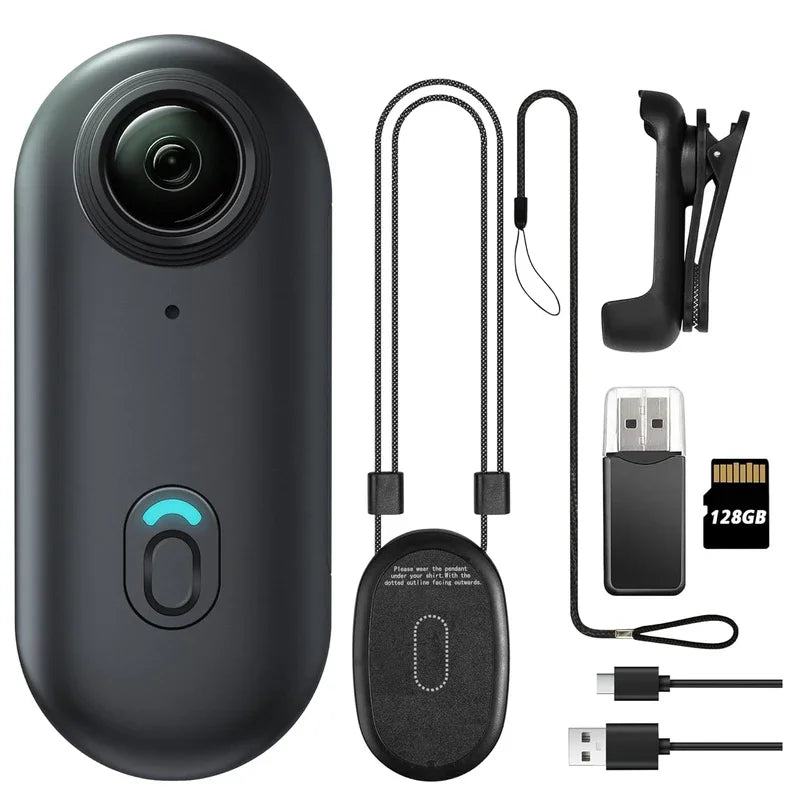 Mini caméra corporelle H88 – Caméra Full HD portable pour sport, moto et usage domestique