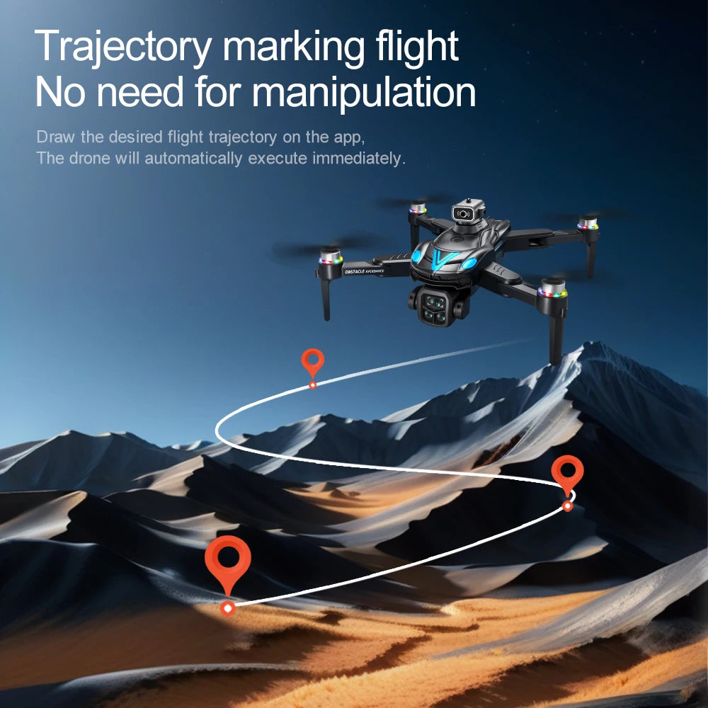 Drone Xiaomi MIJIA V188MAX – 8K Professionnel, Photographie Aérienne, Télécommande Écran 4,3", Quadcopter Pliable