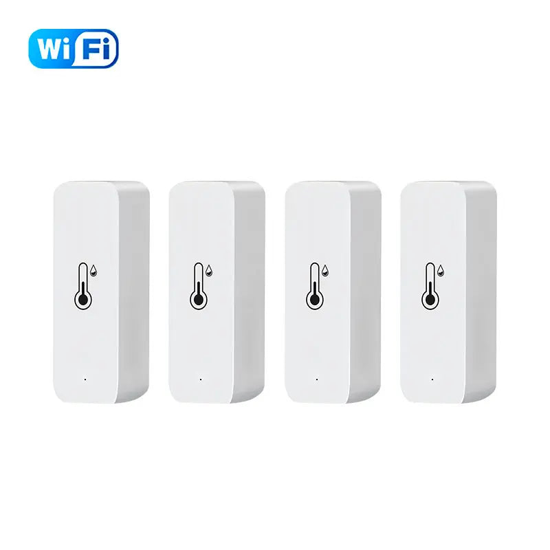 Tuya Wifi/Zigbee Temperature and Humidity Sensor Indoor Thermometer for Home Work with Alexa Google Home Assistant