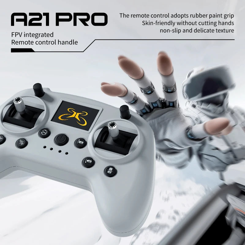 Drone de Course A21 2026 – 4K HD, Moteur Sans Balais, WIFI FPV, Flux Optique, Design Mecha, Quadrirotor jouet RC