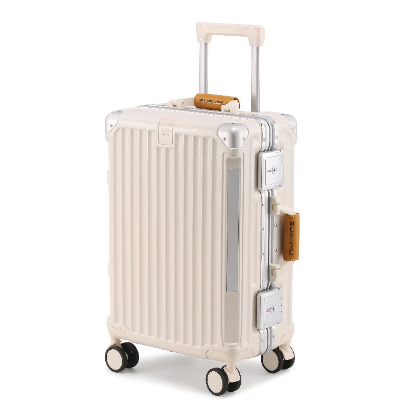 Valise à fonctions multiples pour voyage SUSHIMU – hommes et femmes, valise à main, grande capacité, 20 et 24 pouces